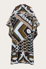 Vivara Print Silk Kaftan
 WOMAN Pucci