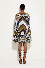 Vivara Print Silk Kaftan
 WOMAN Pucci