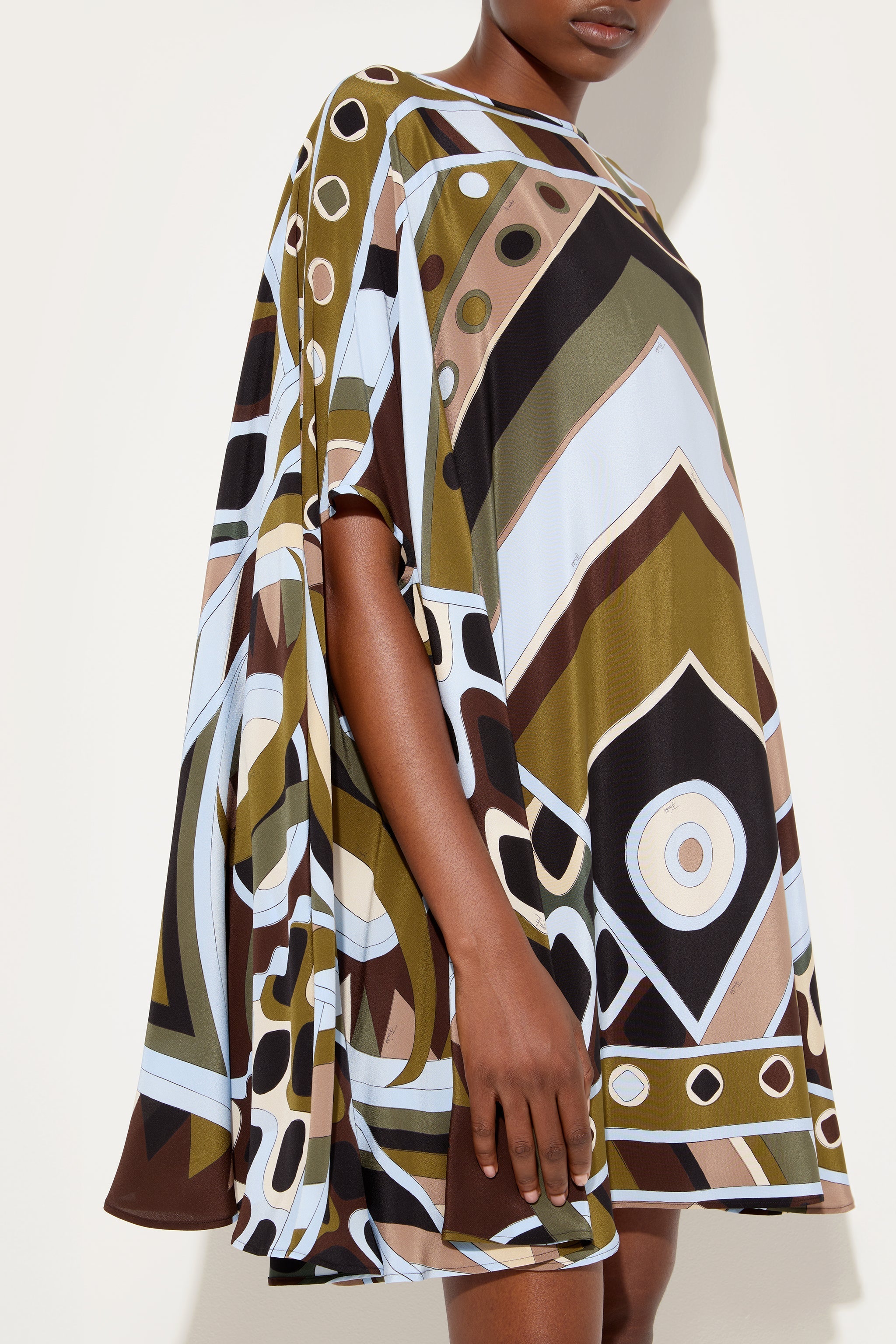 Vivara Print Silk Kaftan
 WOMAN Pucci