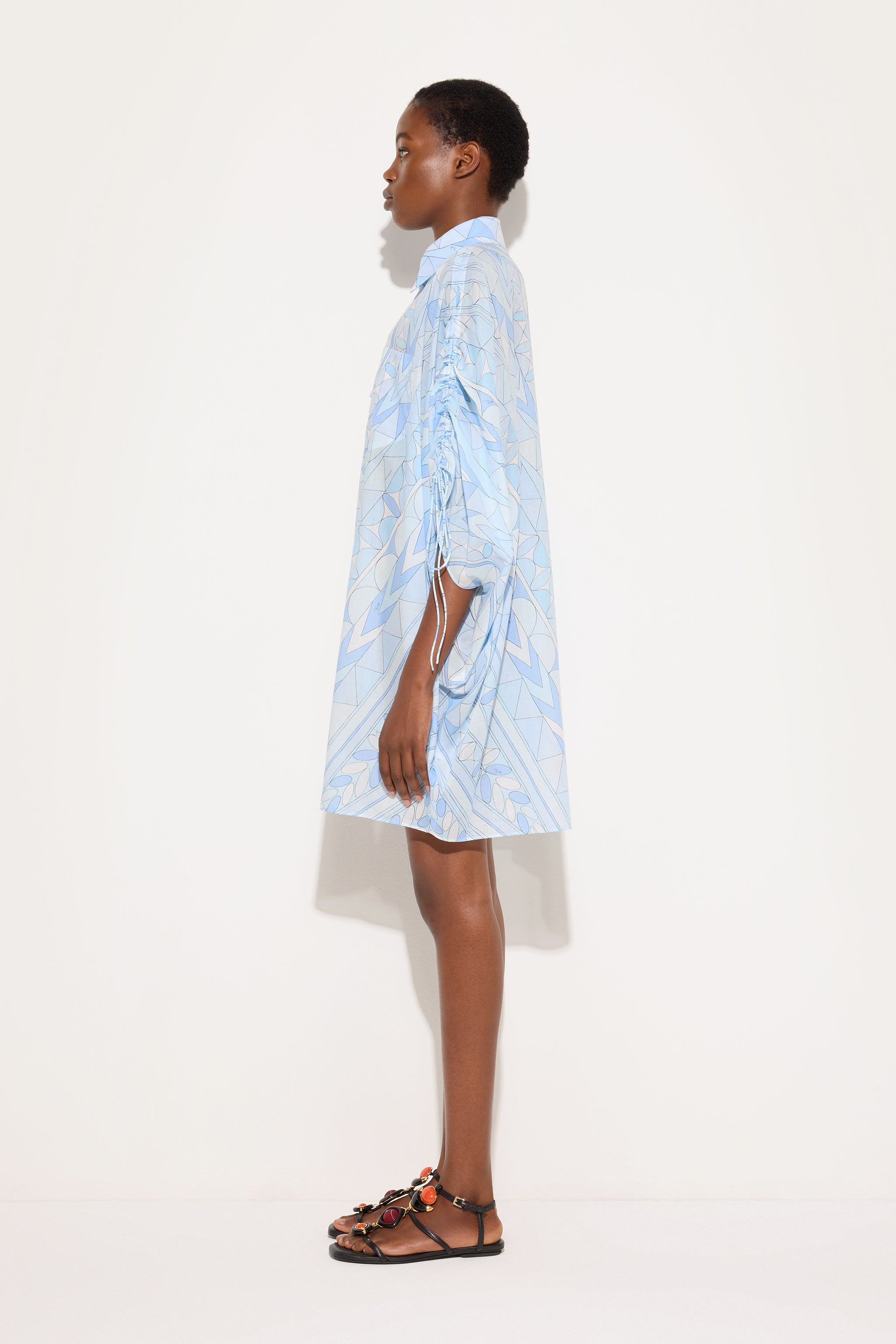 Manuba Print Cotton Kaftan
 WOMAN Pucci