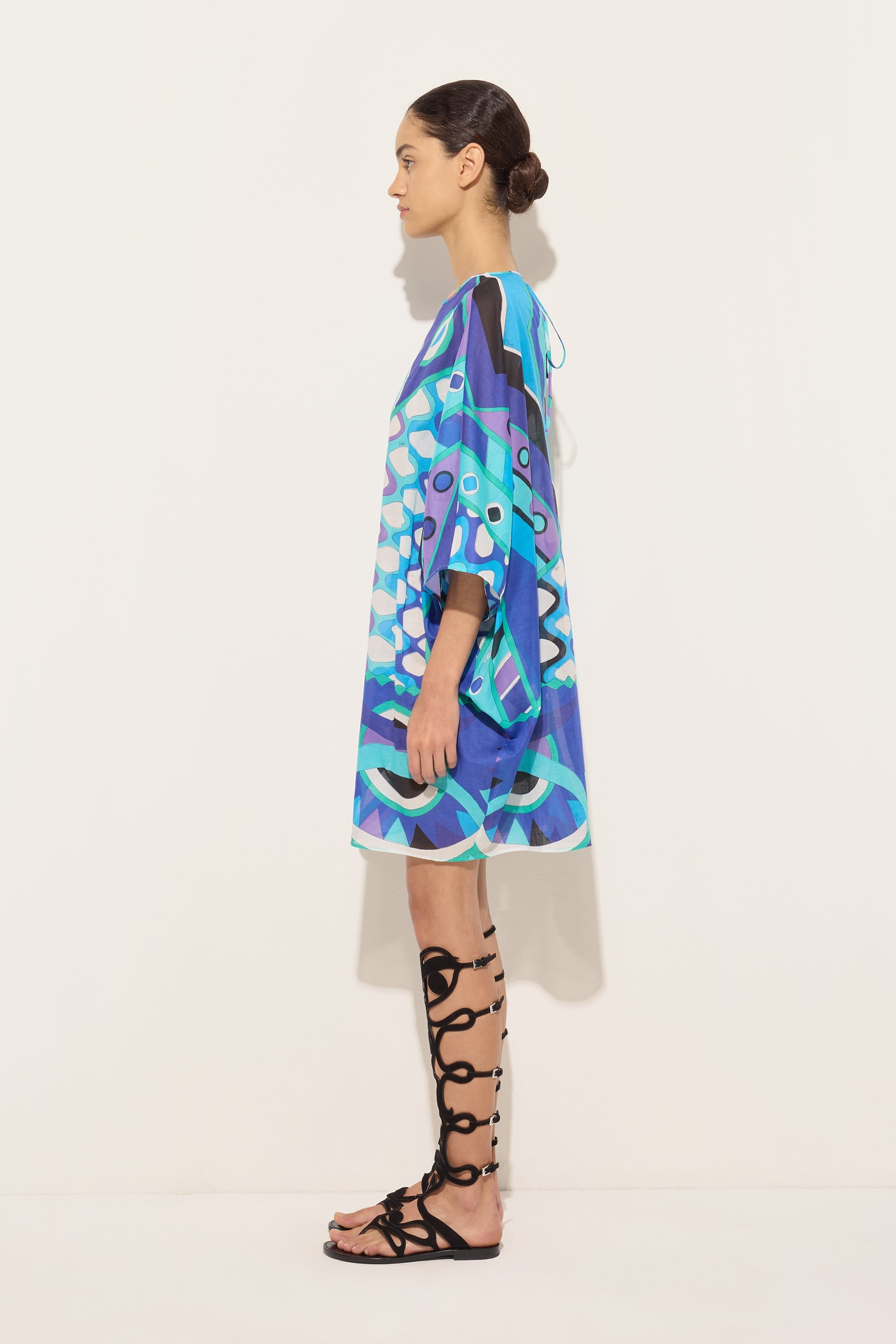 Vivara Print Cotton Kaftan
 WOMAN Pucci