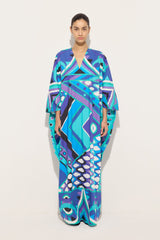 Vivara Print Popeline Kaftan
 WOMAN Pucci