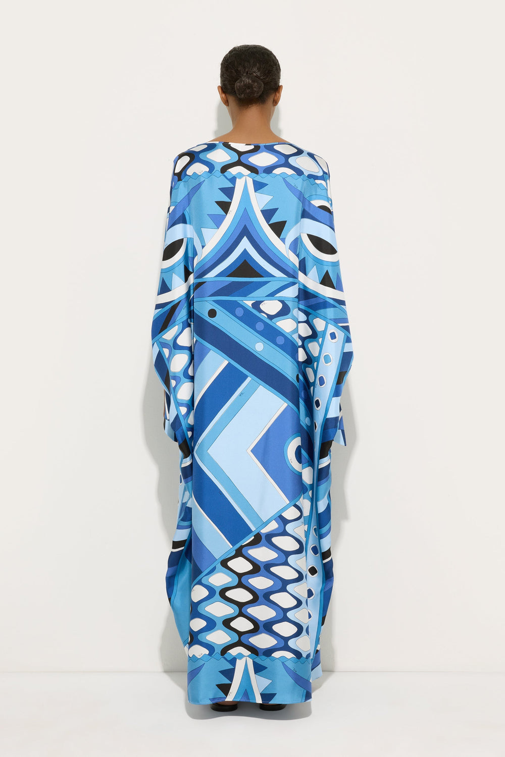 Vivara Print Long Silk Kaftan
 WOMAN Pucci