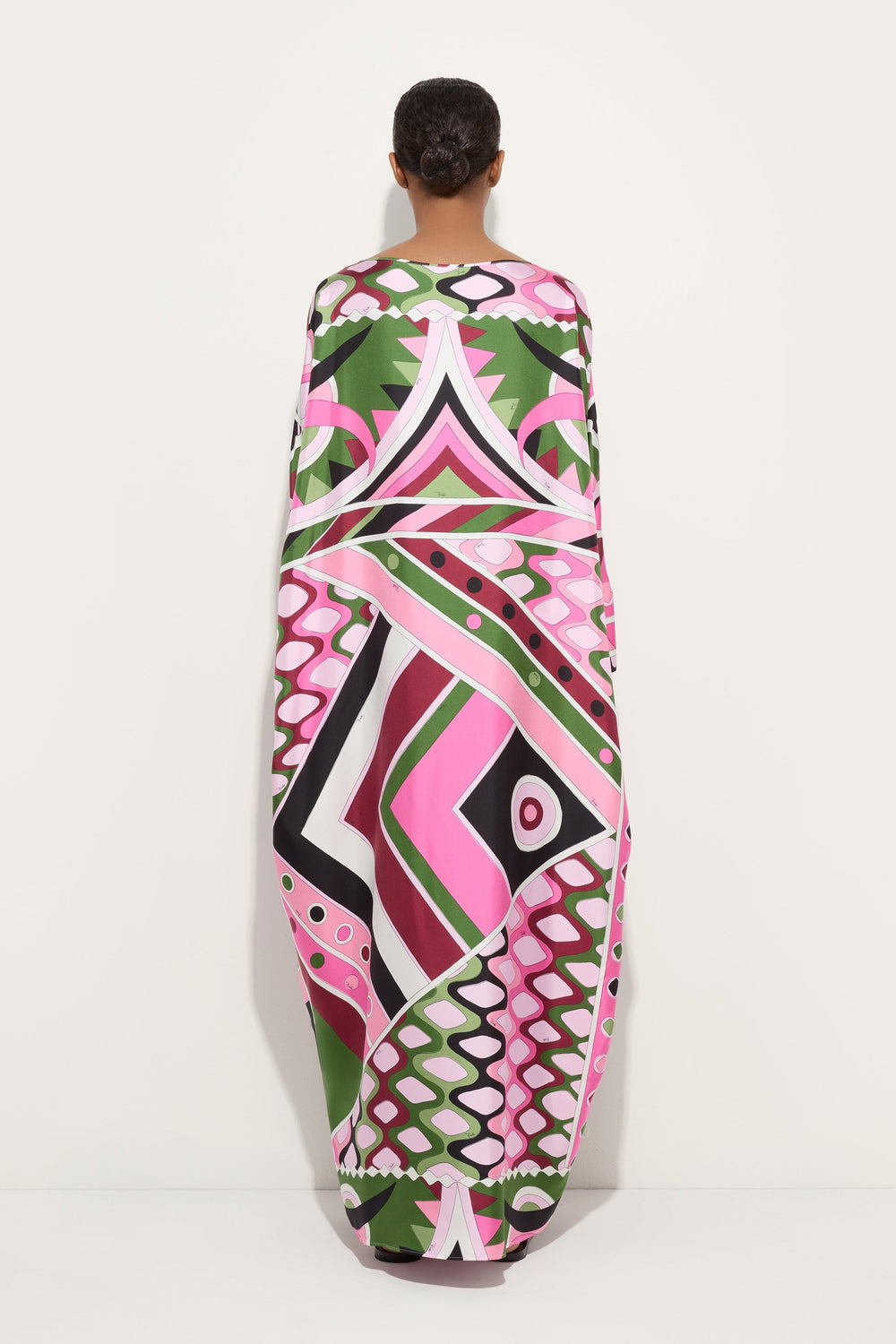 Vivara Print Long Silk Kaftan
 WOMAN Pucci
