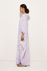 Iride Print Long Kaftan
 WOMAN Pucci