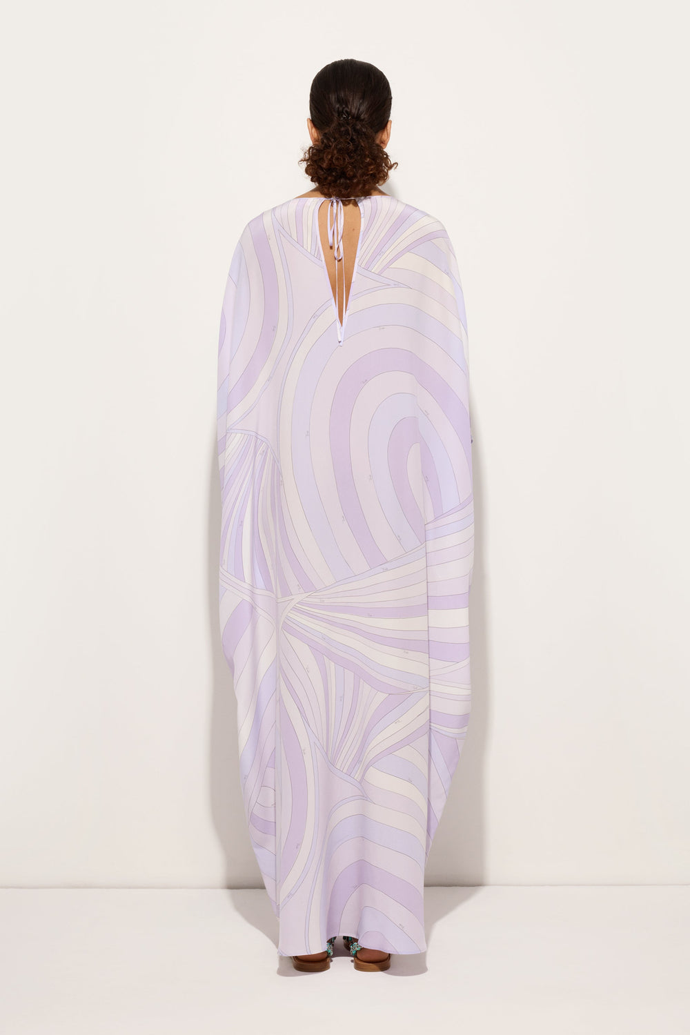 Iride Print Long Kaftan
 WOMAN Pucci