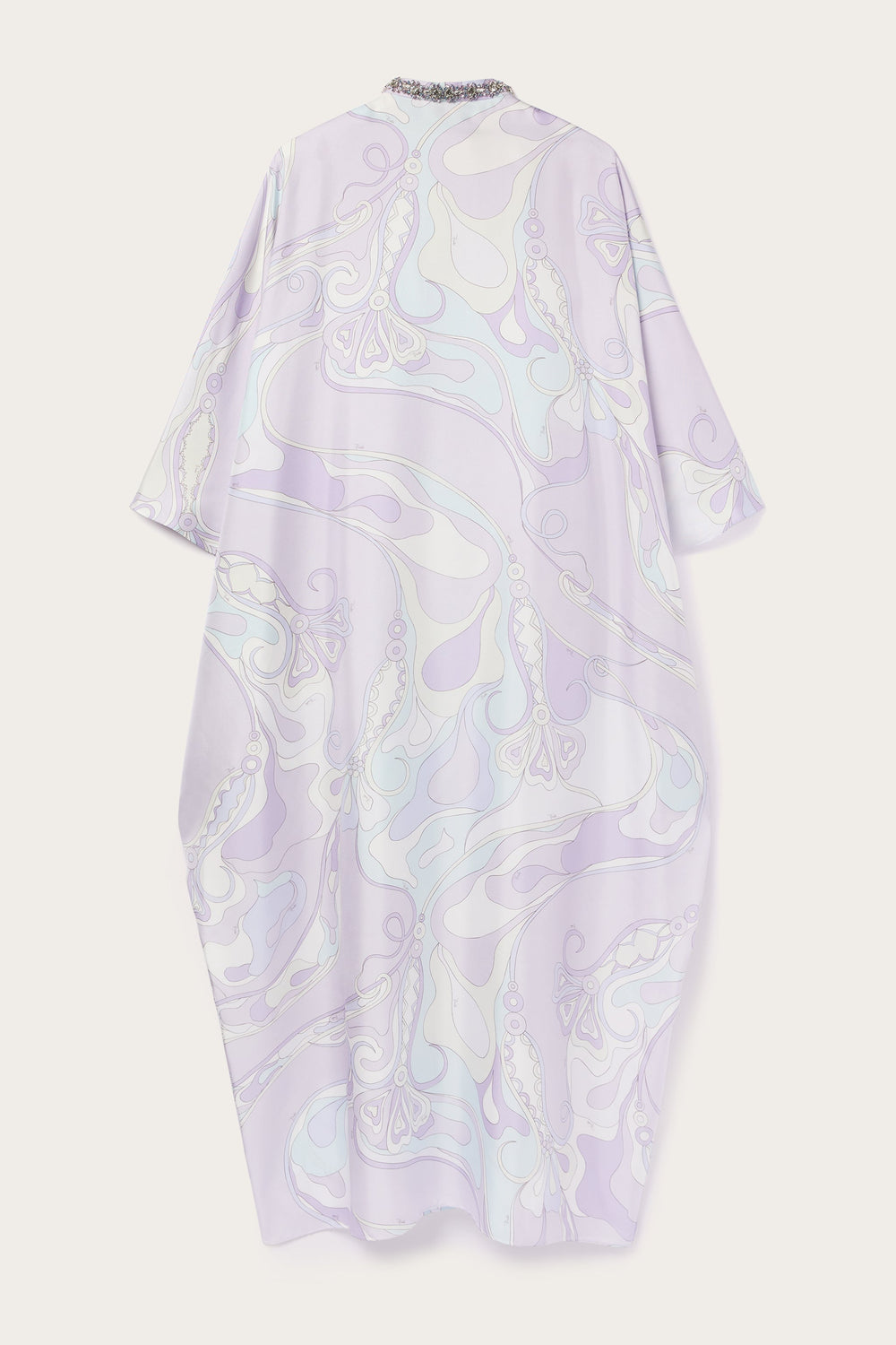 Orchidee Print Long Kaftan
 WOMAN Pucci