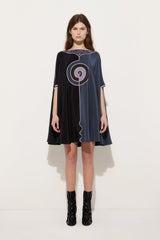 Astro Print Cape Dress
 WOMAN Pucci