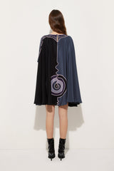 Astro Print Cape Dress
 WOMAN Pucci