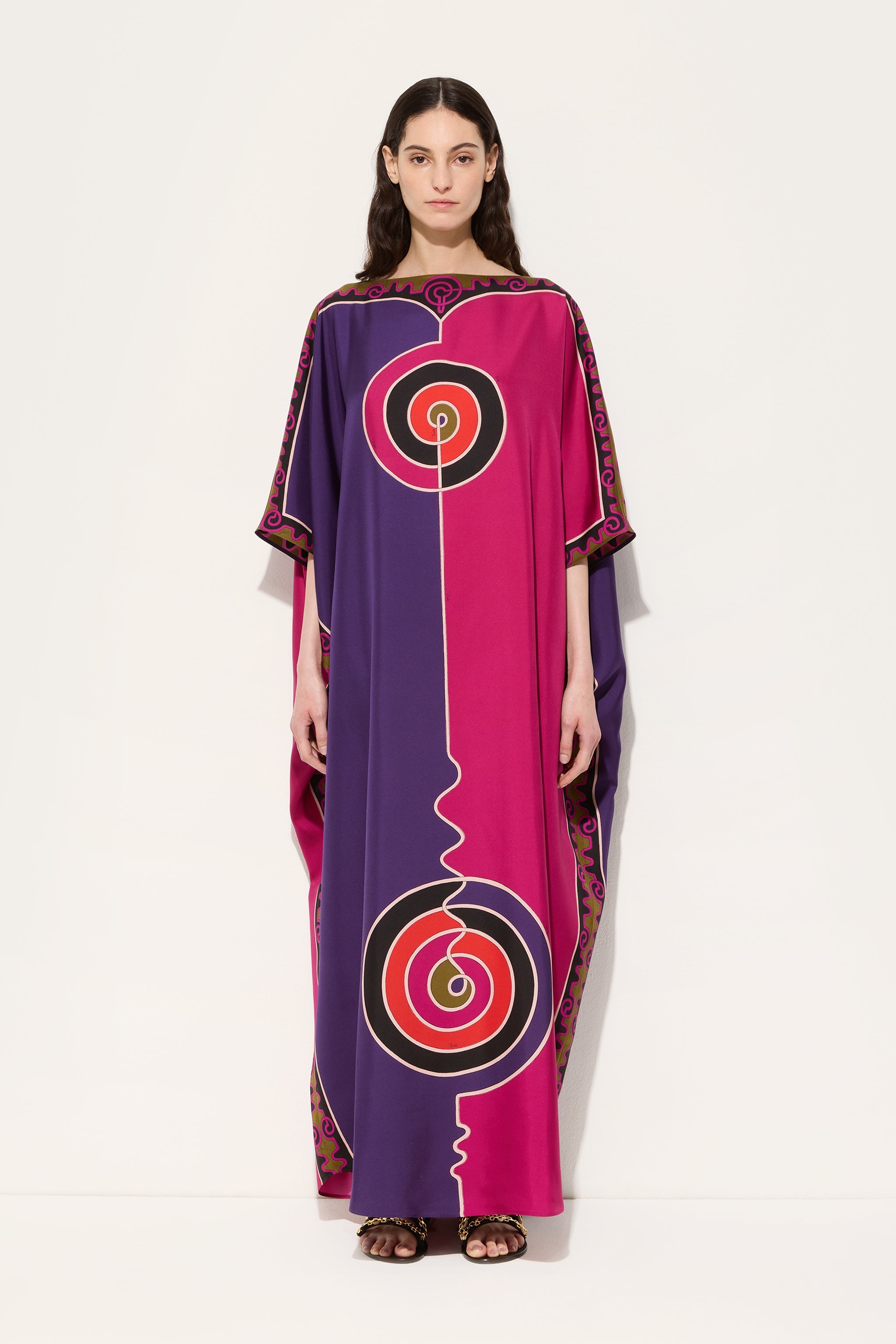 Astro Print Long Kaftan
 WOMAN Pucci