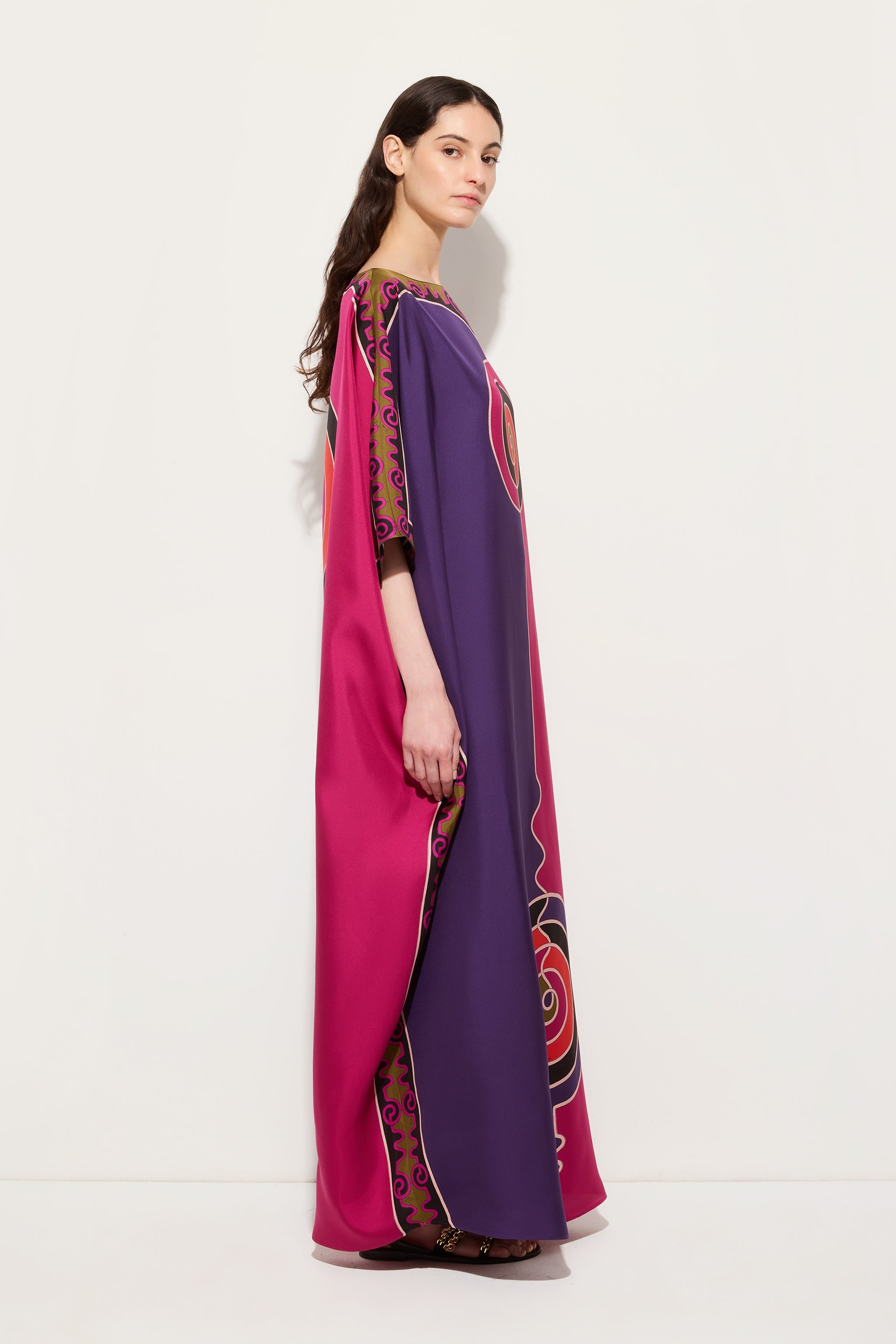 Astro Print Long Kaftan
 WOMAN Pucci