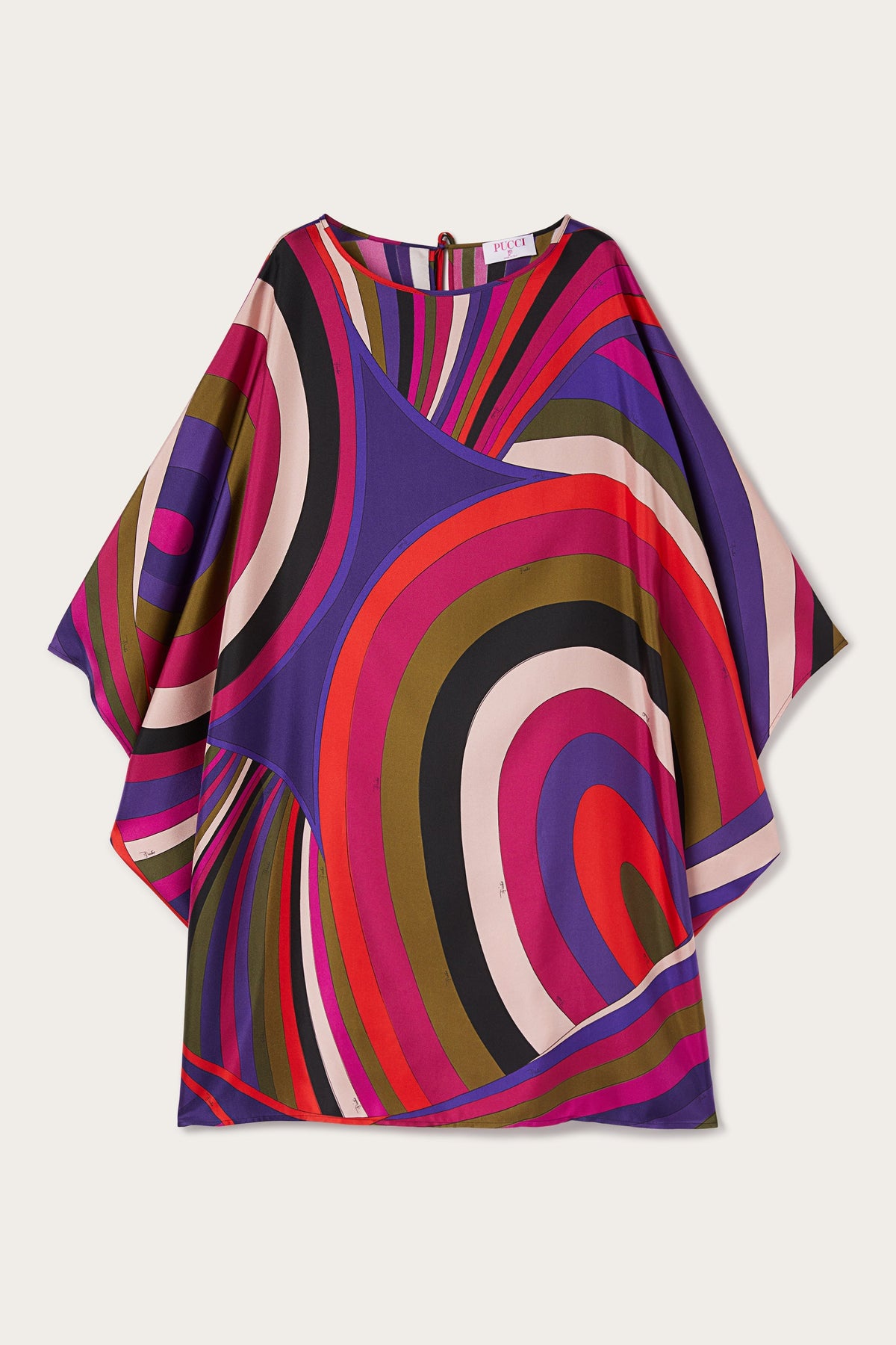 Iride Print Short Kaftan
 WOMAN Pucci