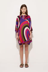 Iride Print Short Kaftan
 WOMAN Pucci