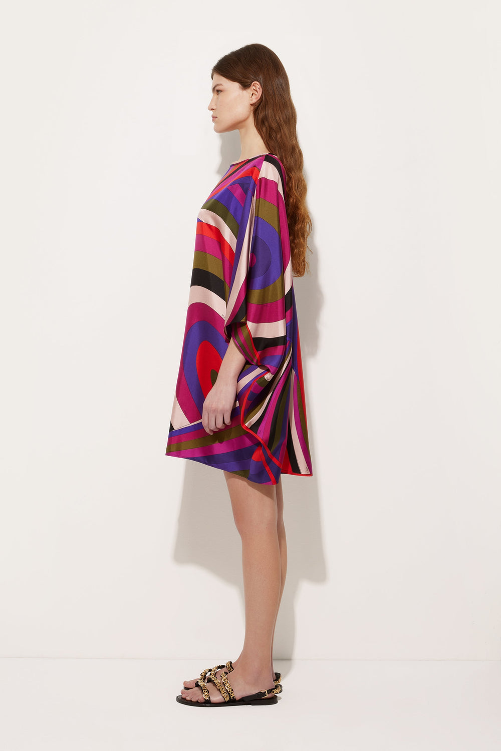 Iride Print Short Kaftan
 WOMAN Pucci