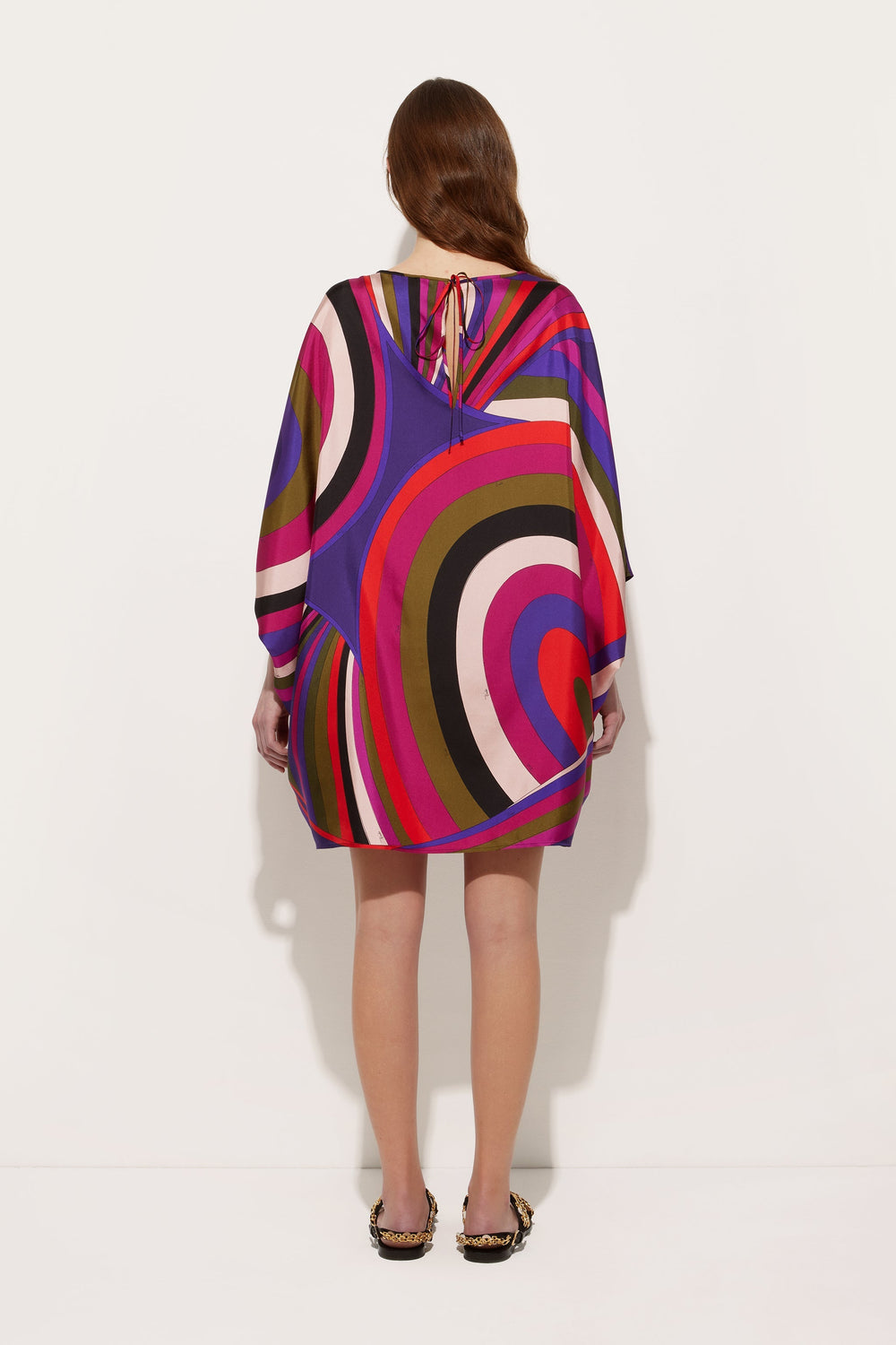 Iride Print Short Kaftan
 WOMAN Pucci