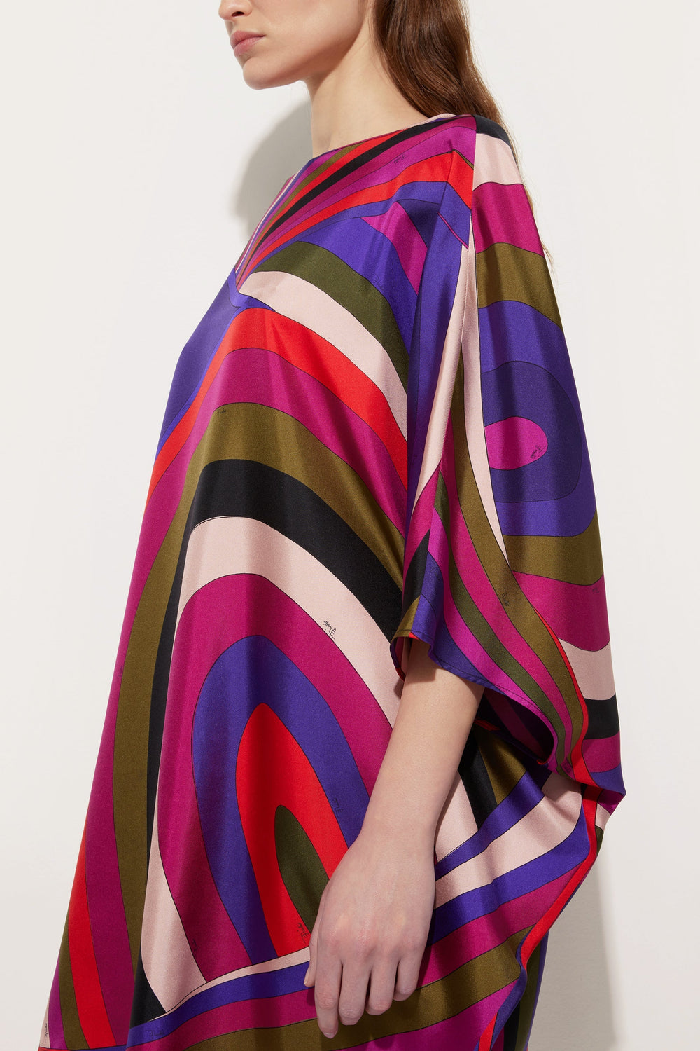 Iride Print Short Kaftan
 WOMAN Pucci