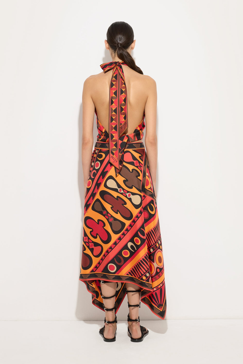 Manuba Print Silk Top
 WOMAN Pucci