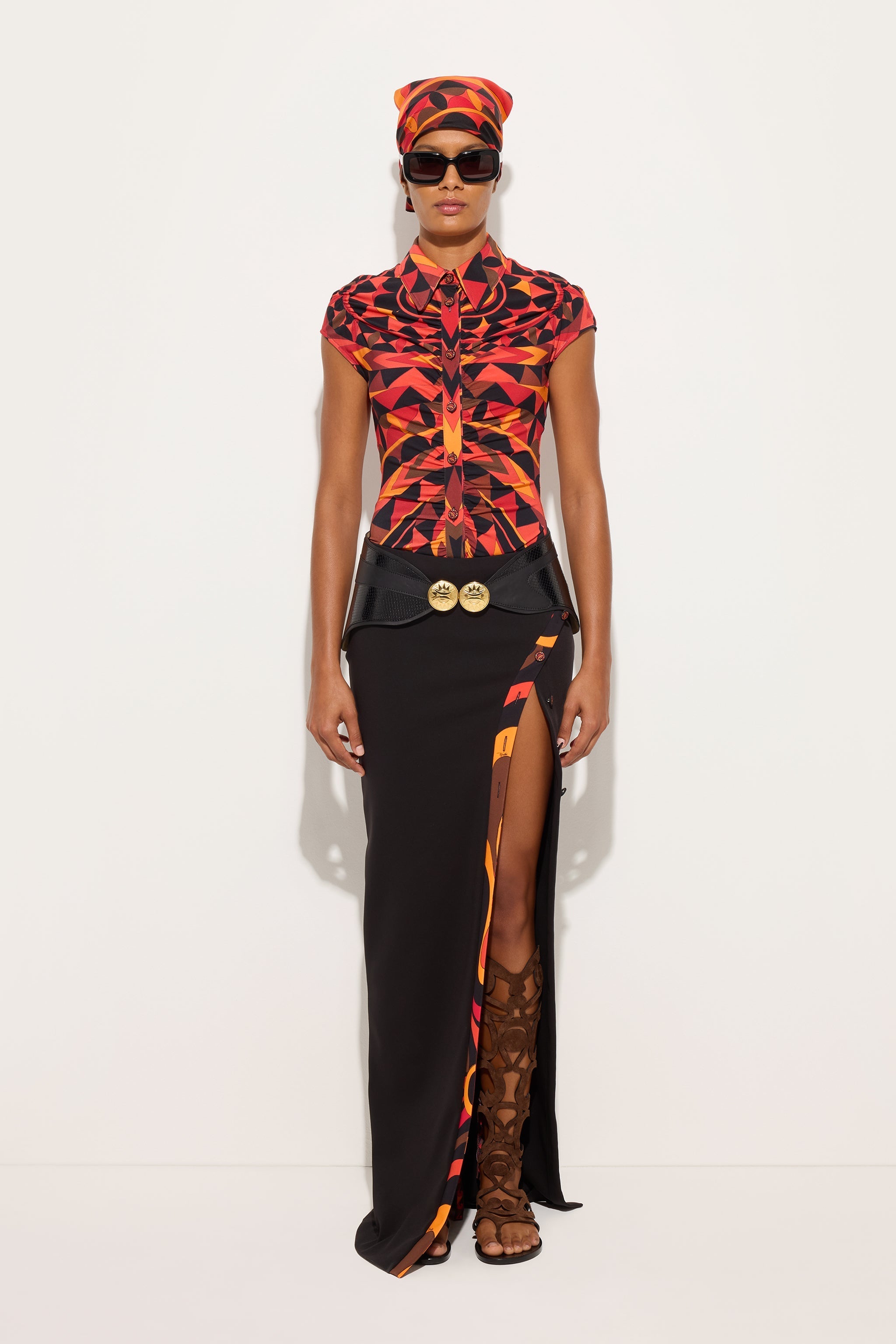 Manuba Print Blouse
 WOMAN Pucci