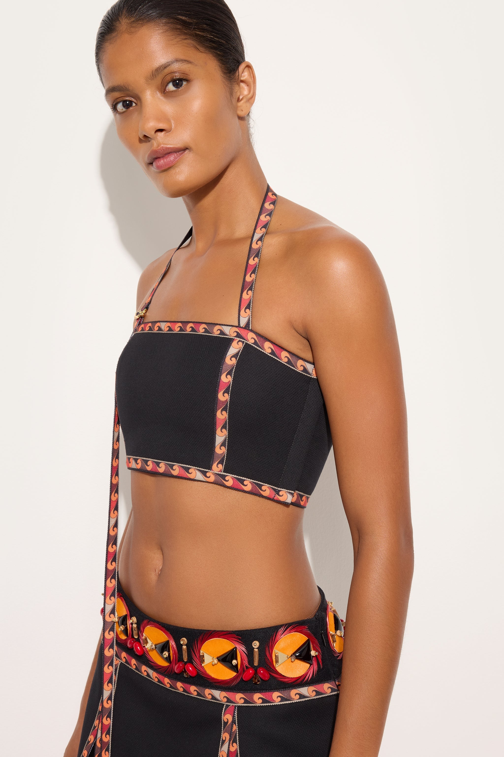 Piquet Cotton Top
 WOMAN Pucci