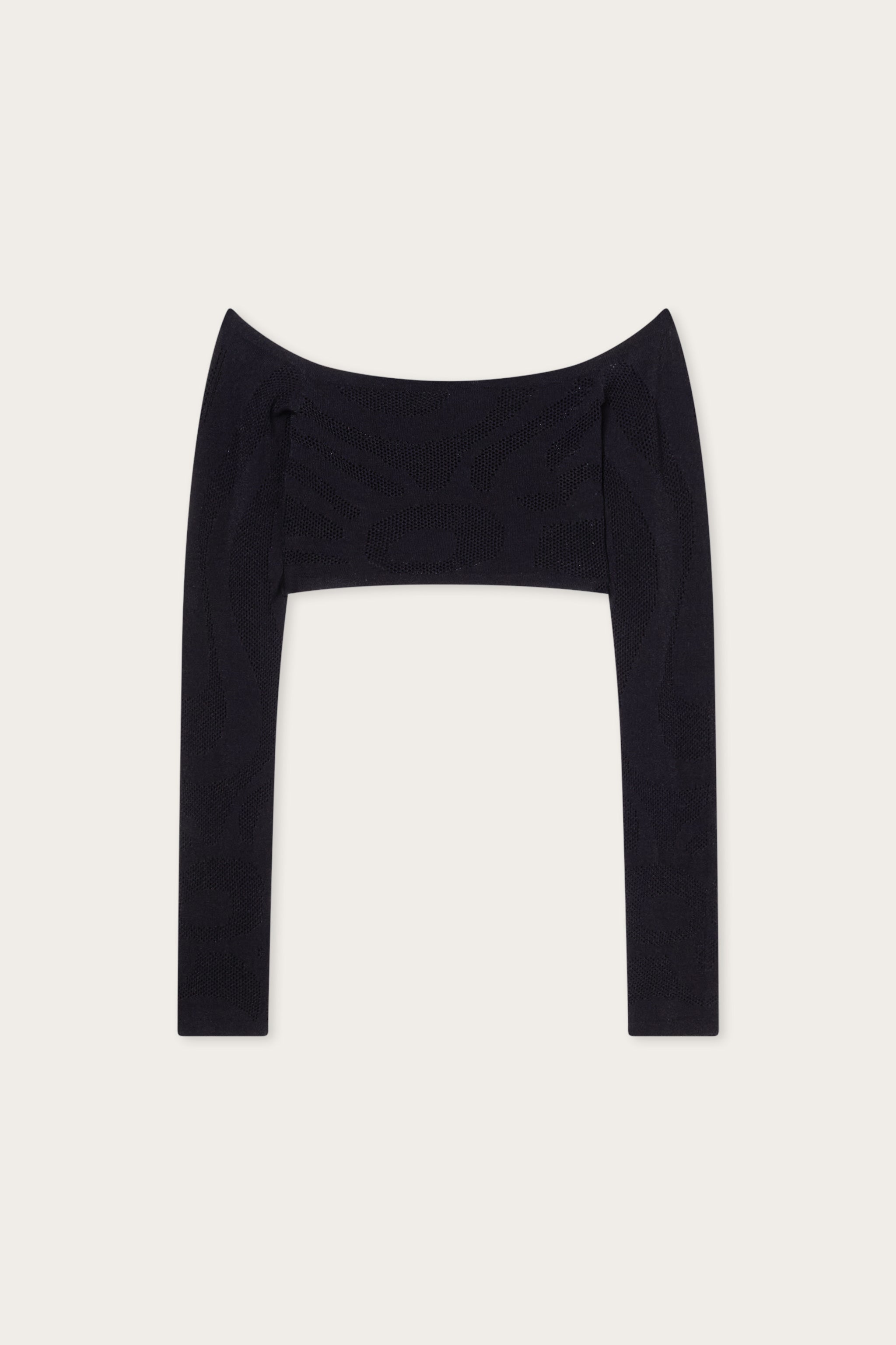 Cropped jacquard Marmo Top
 WOMAN Pucci