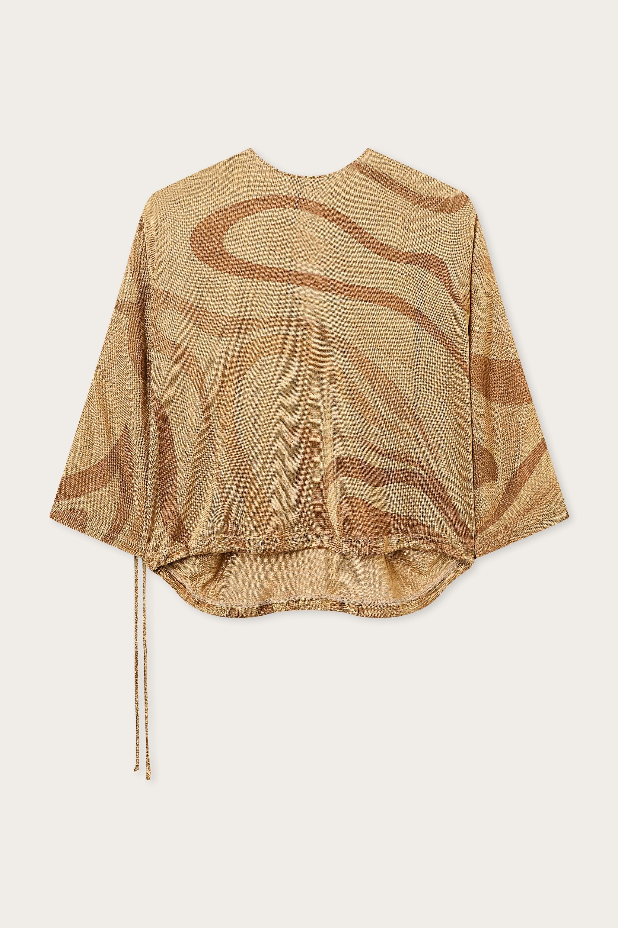 Lamè Top in Marmo
 WOMAN Pucci