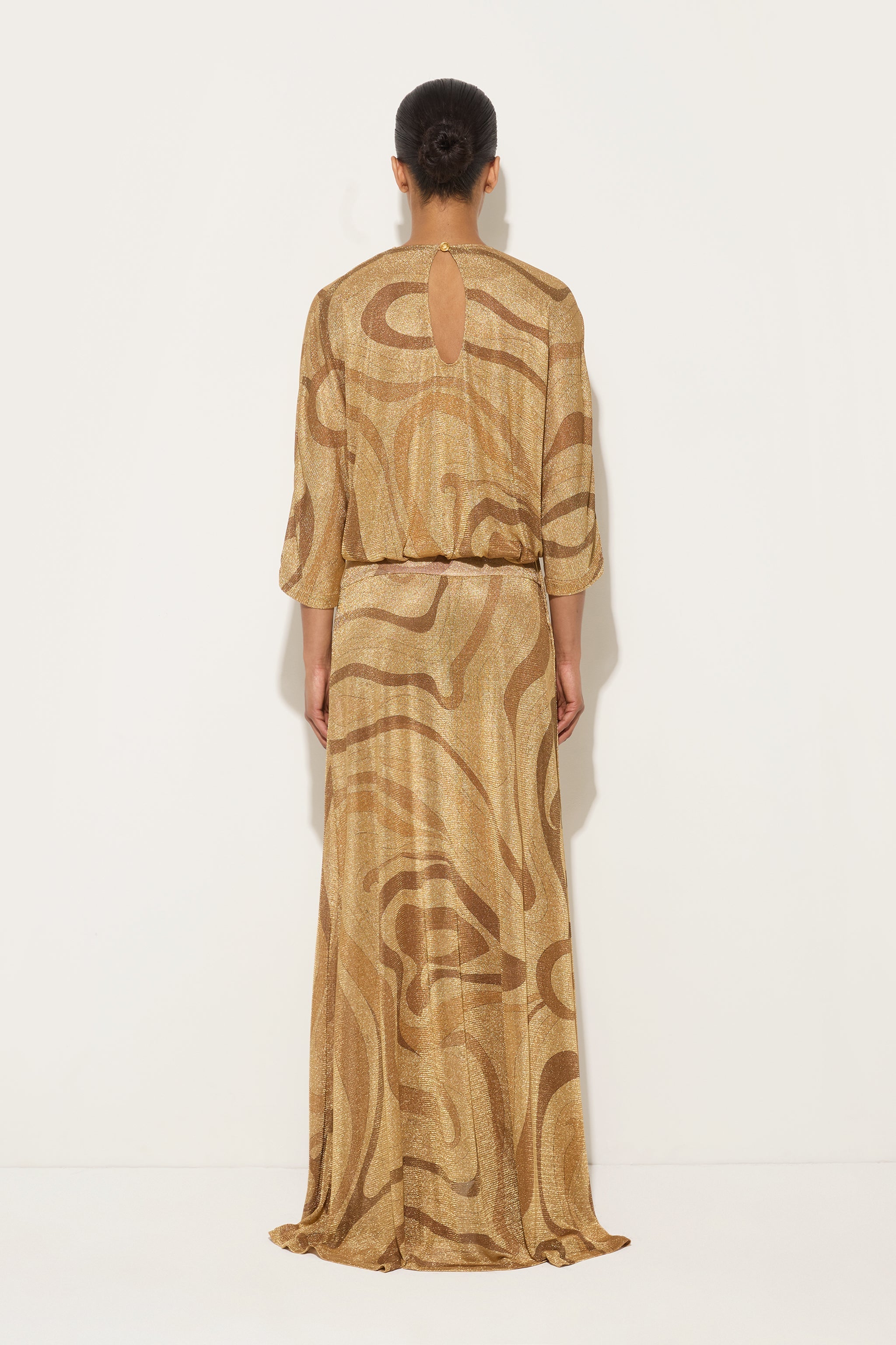 Lamè Top in Marmo
 WOMAN Pucci