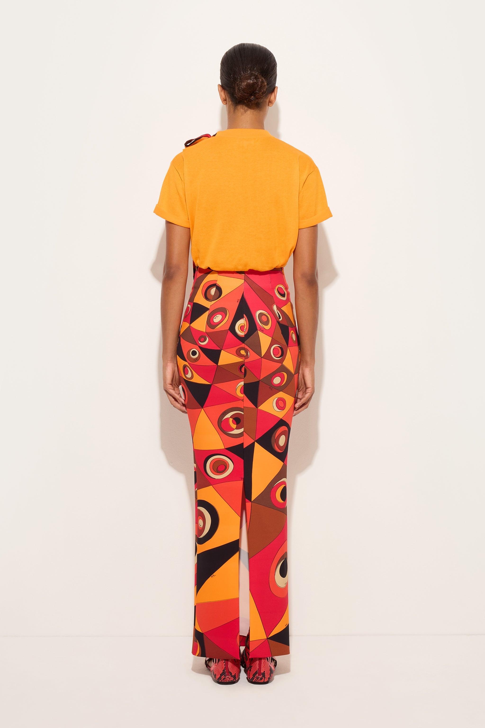 T-shirt with Silk Detail
 WOMAN Pucci