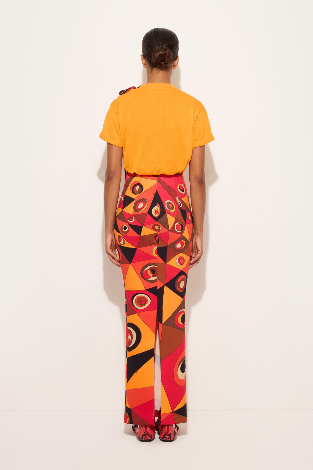 T-shirt with Silk Detail
 WOMAN Pucci