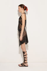 Embroidered Tulle Scarf Top
 WOMAN Pucci
