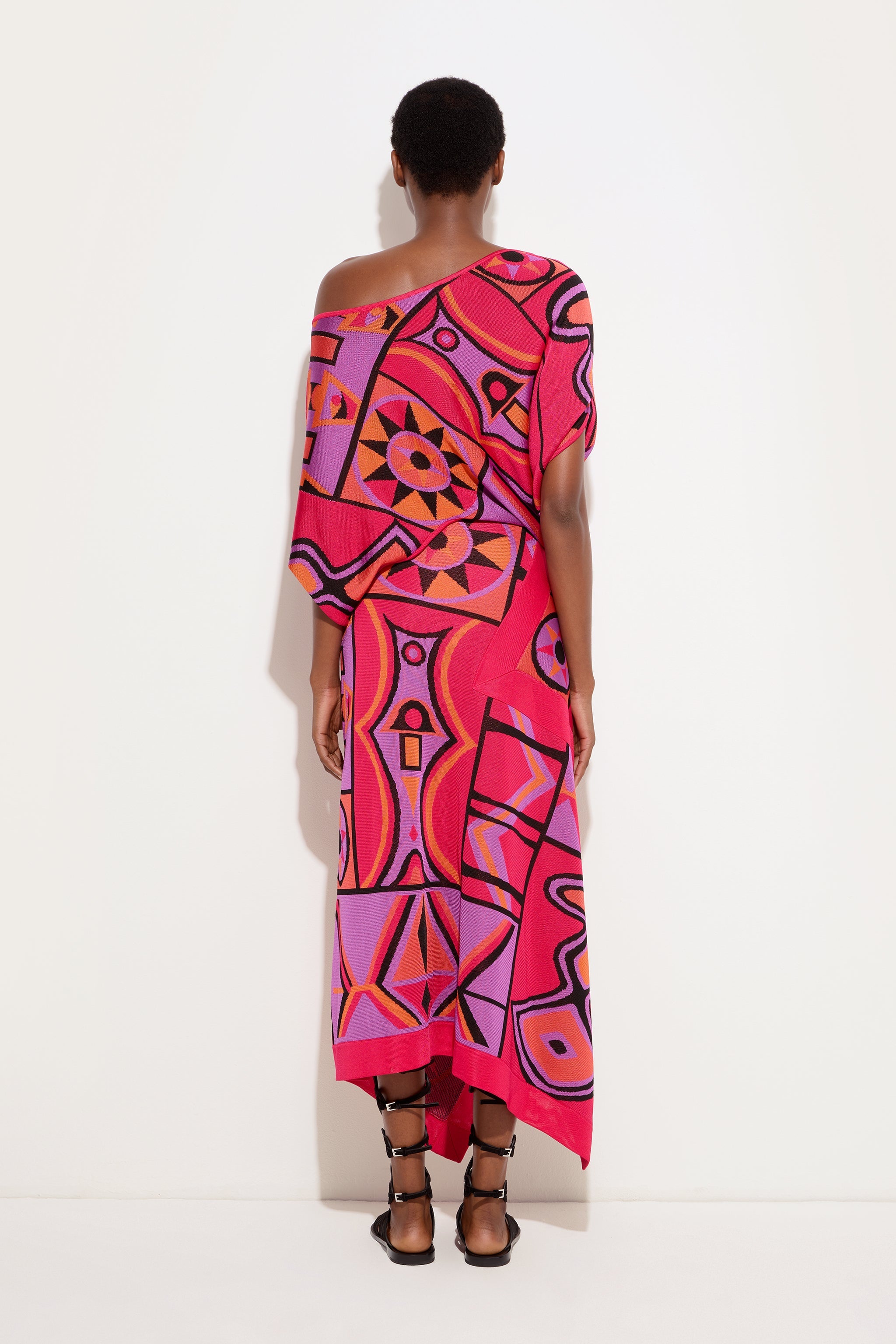 Jacquard Draped Top
 WOMAN Pucci