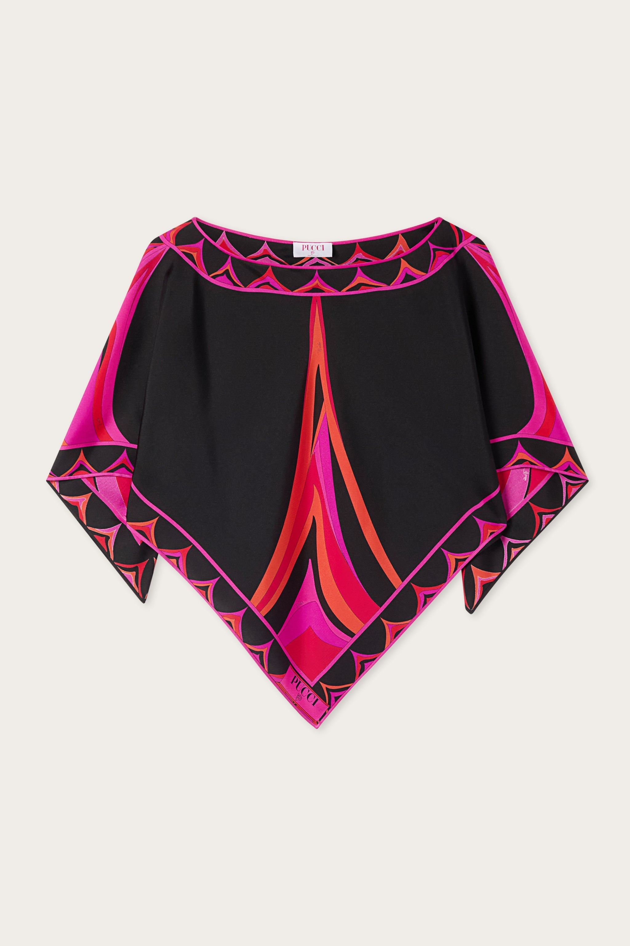Fari Print Kaftan Top
 WOMAN Pucci