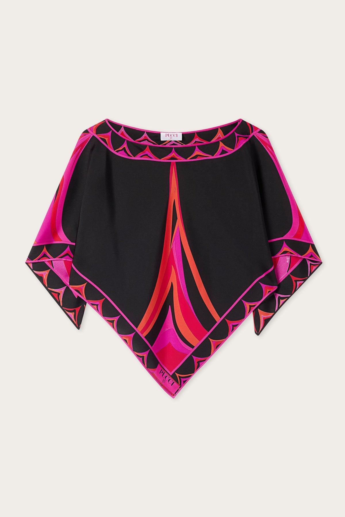 Fari Print Kaftan Top
 WOMAN Pucci