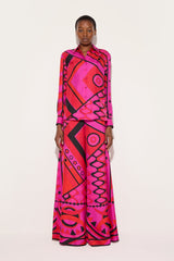 Vivara Print Silk Shirt
 WOMAN Pucci
