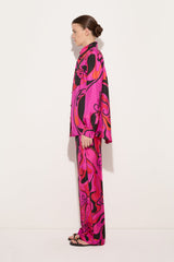 Orchidee Print Silk Shirt
 WOMAN Pucci