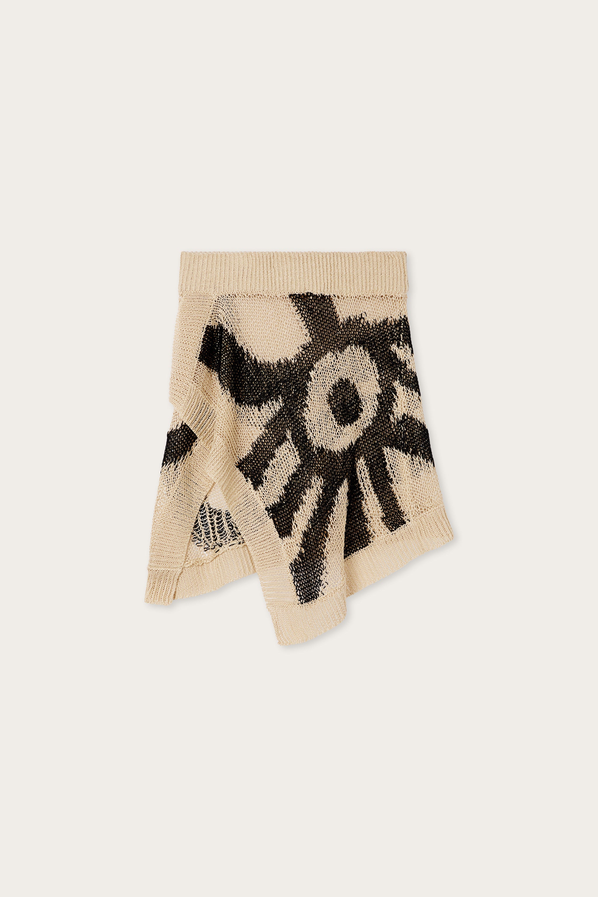 Marmo print Linen Asymmetrical Skirt
 WOMAN Pucci
