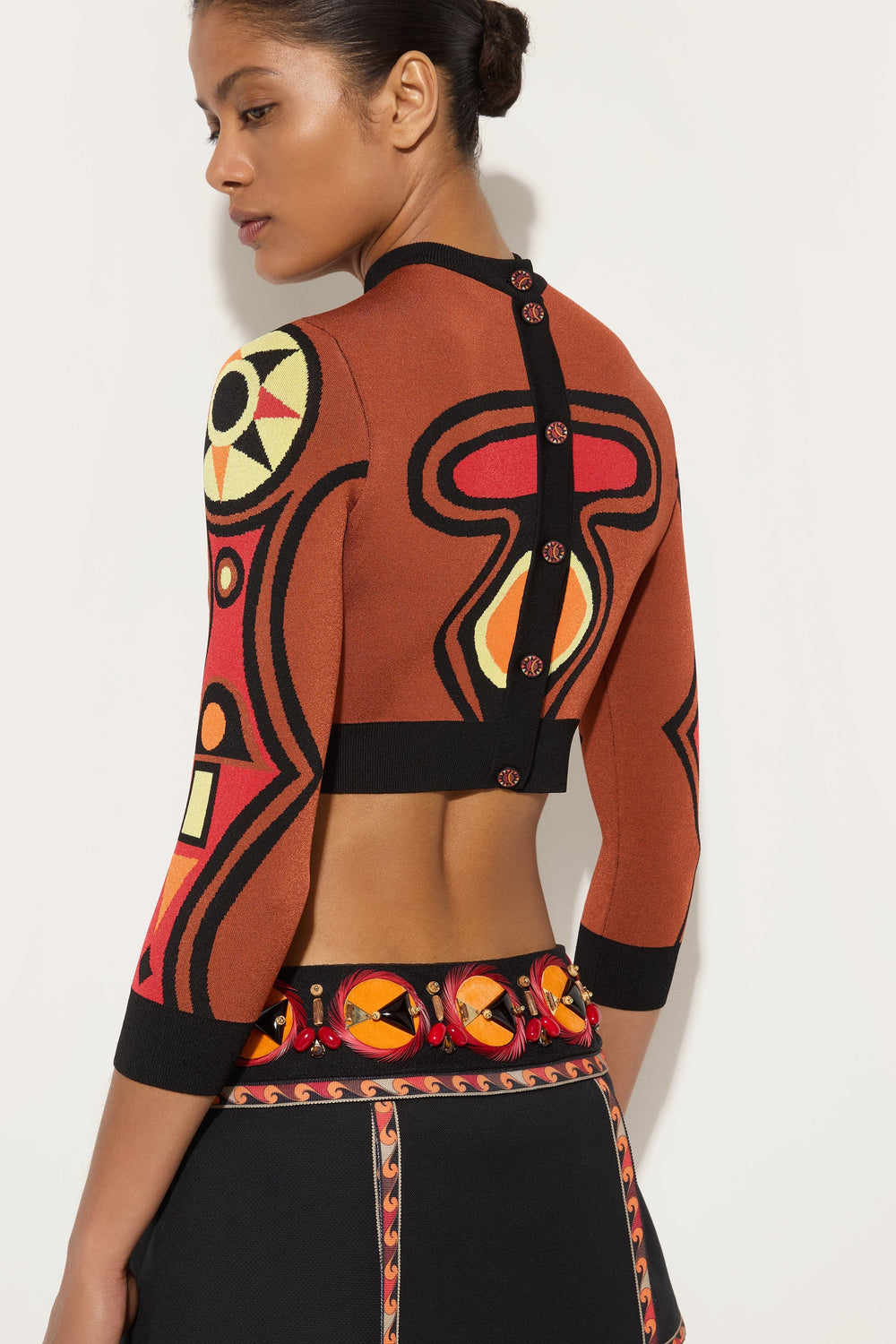 Jacquard Cardigan
 WOMAN Pucci