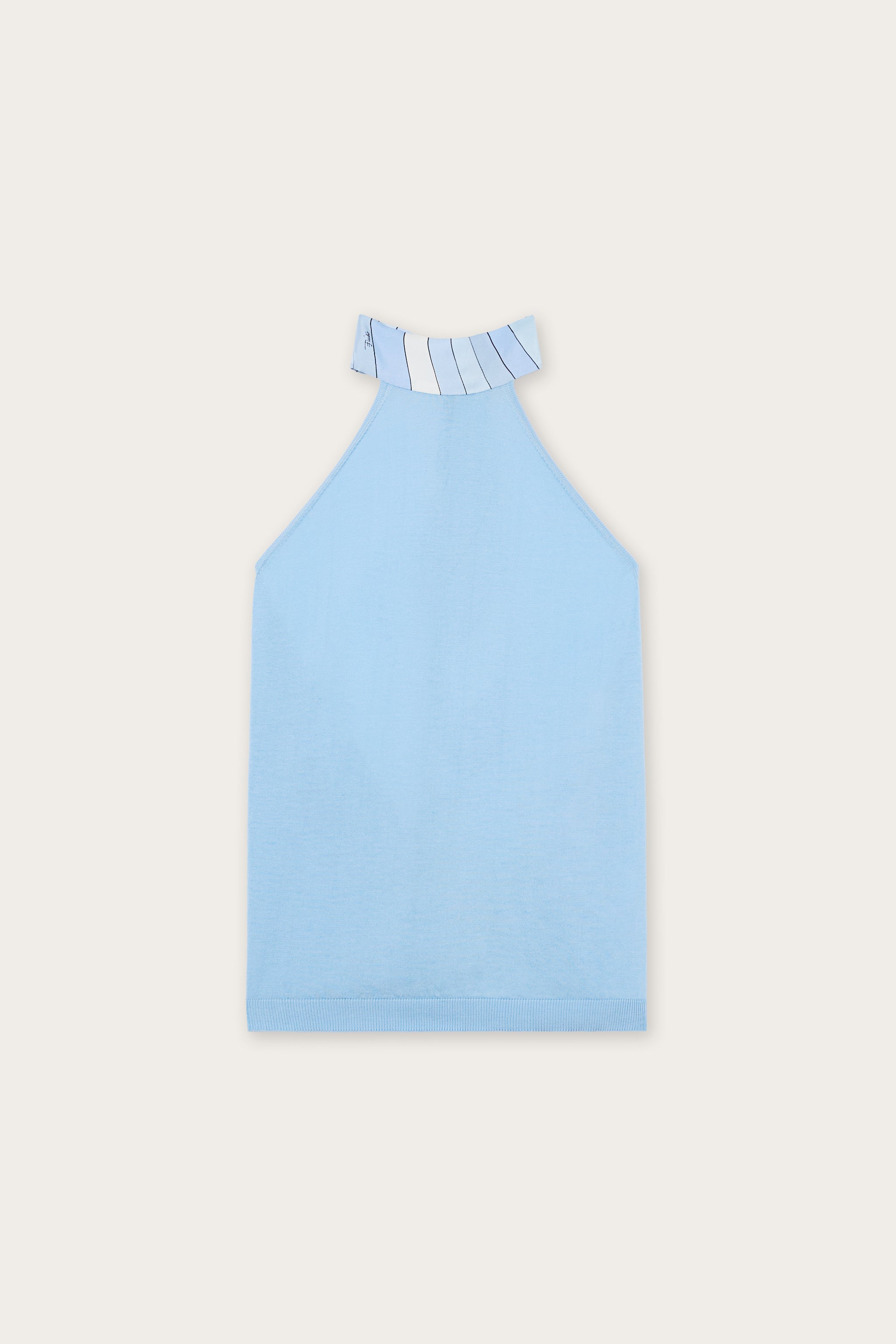 Knitwear Top with Silk Detail
 WOMAN Pucci