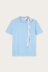 Silk Detail T-Shirt
 WOMAN Pucci