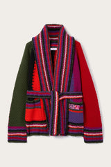 Oversized Colorblock Cardigan
 WOMAN Pucci