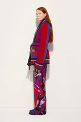 Oversized Colorblock Cardigan
 WOMAN Pucci