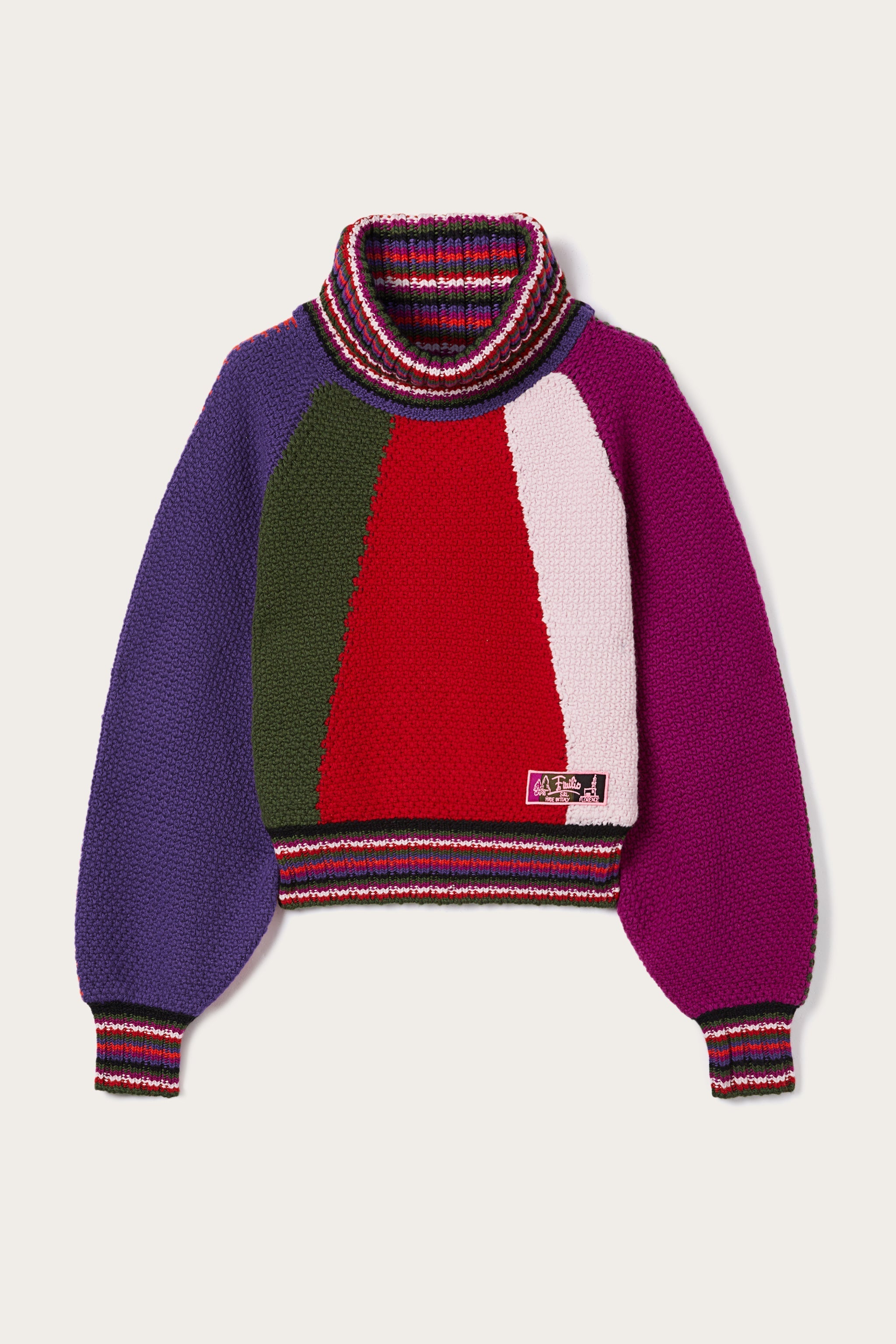 Color Block Sweater
 WOMAN Pucci