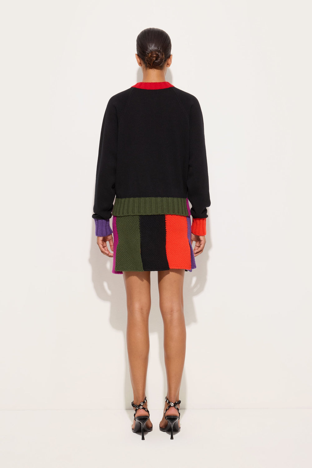 Color Block Cardigan
 WOMAN Pucci