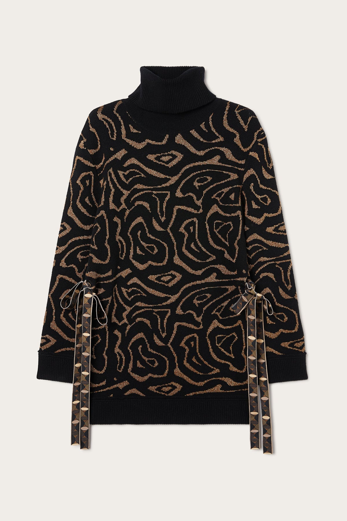 Labirinto Print Oversized Sweater
 WOMAN Pucci