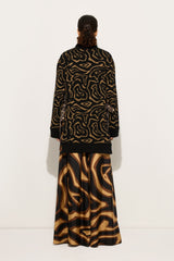 Labirinto Print Oversized Sweater
 WOMAN Pucci