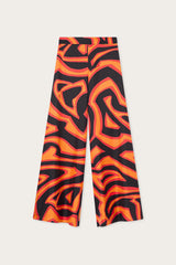 Labirinto Print Silk Palazzo Pants
 WOMAN Pucci