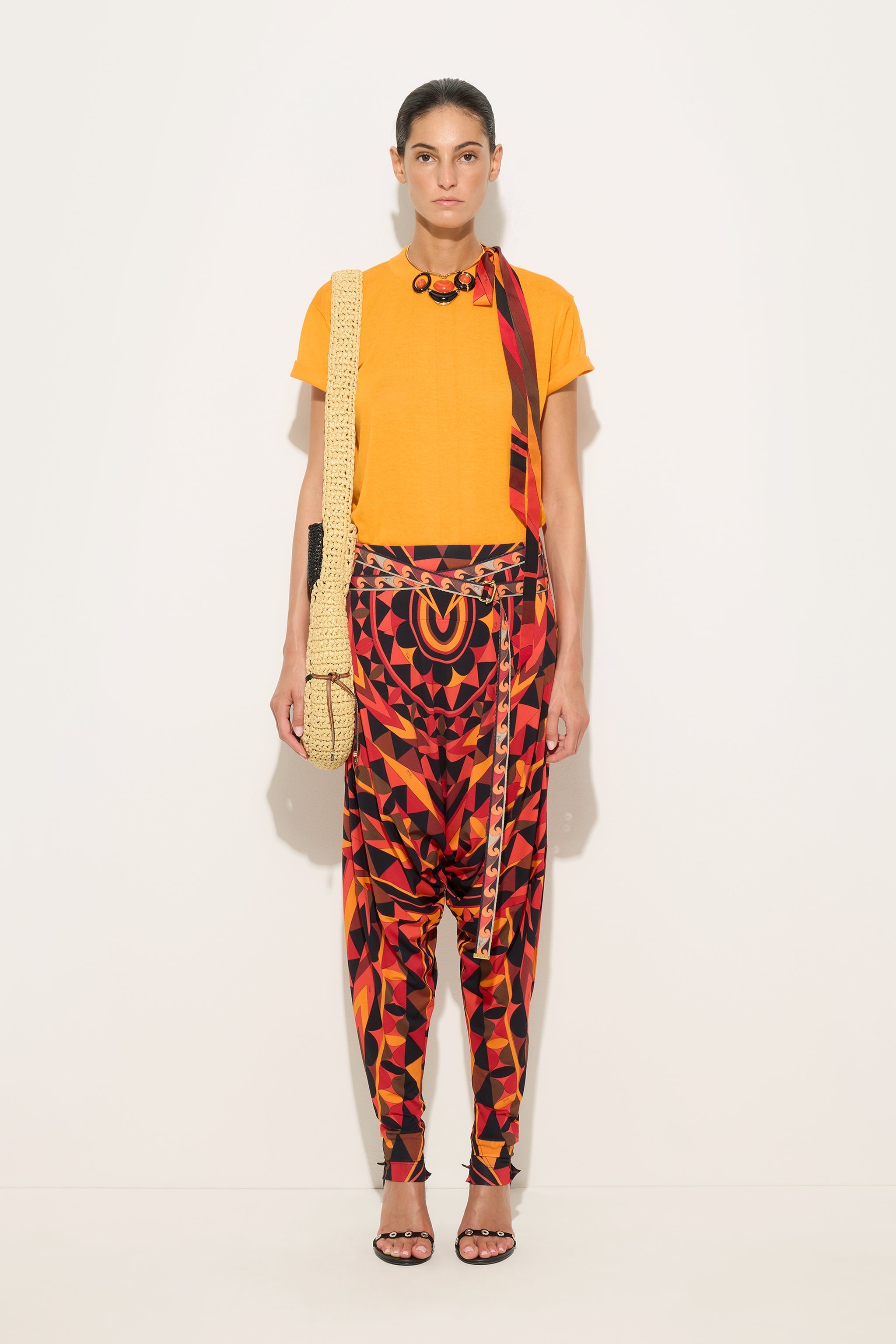 Manuba Print Pants
 WOMAN Pucci