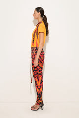 Manuba Print Pants
 WOMAN Pucci