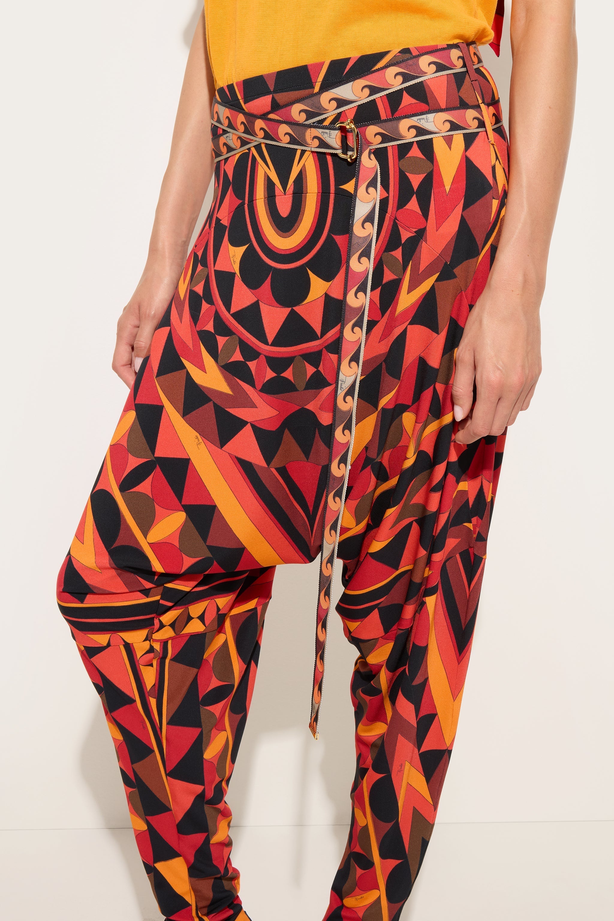 Manuba Print Pants
 WOMAN Pucci