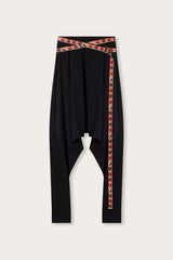 Flowing Pants with Printed Belt
 WOMAN Pucci