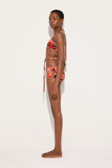 Orchidee Print Silk Coulotte
 WOMAN Pucci